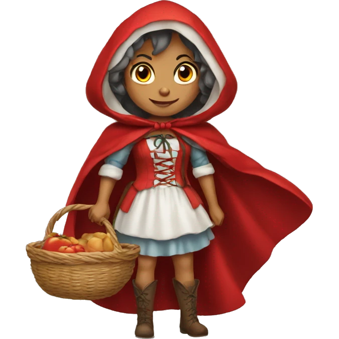 Little Red Riding Hood emoji