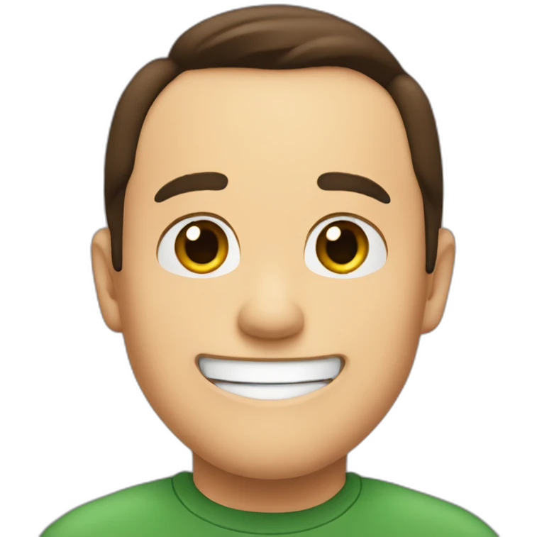 sheldon smile emoji