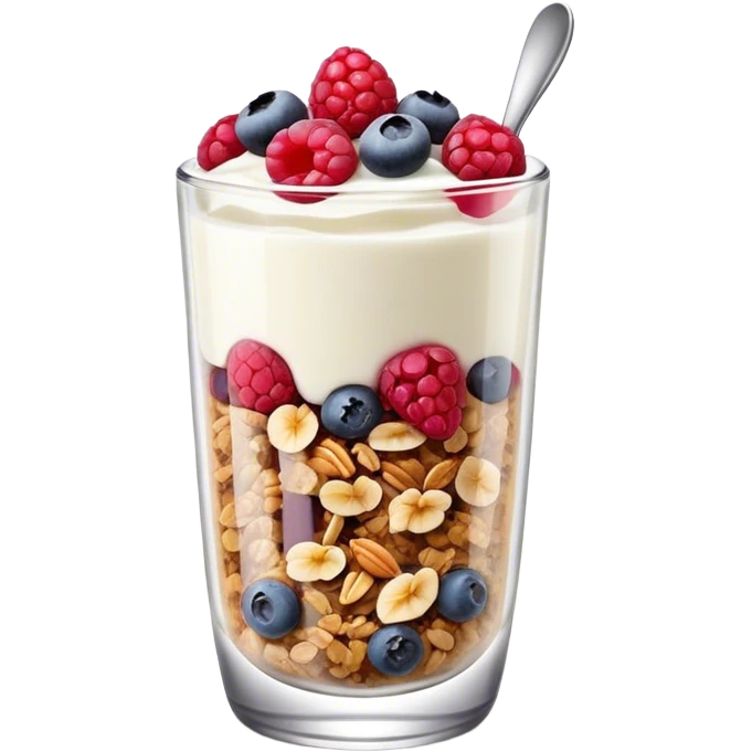 yogurt granola parfait emoji