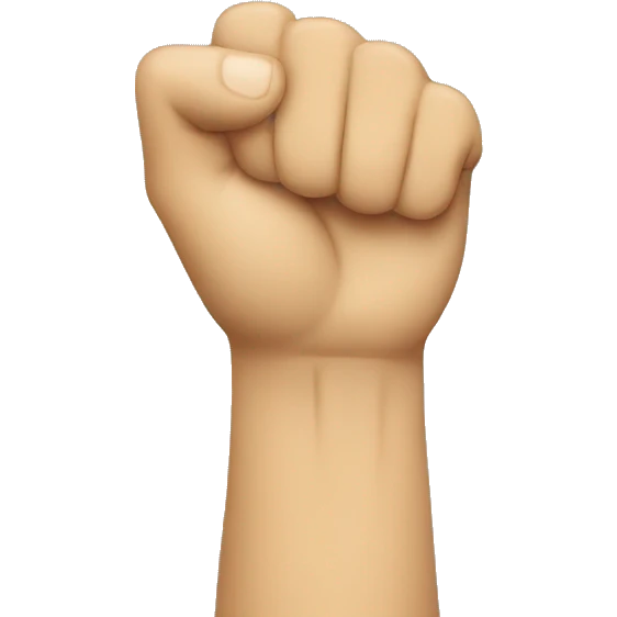 fist to palm hand sign emoji