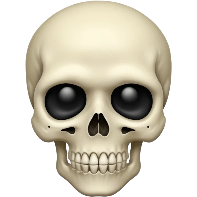 Skull face emoji emoji
