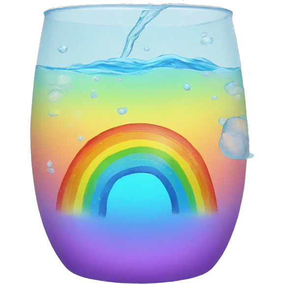 rainbow water emoji