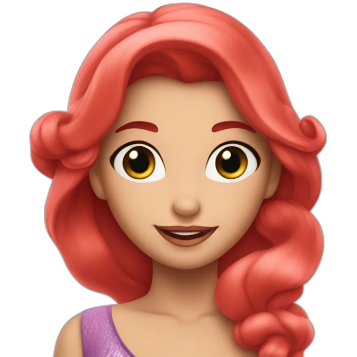 La sirenita ariel emoji