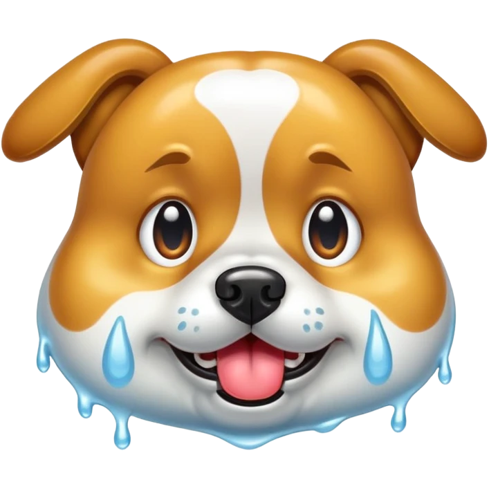 dog with drogs emoji