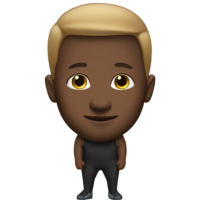 Big tall guy gymnastics  emoji
