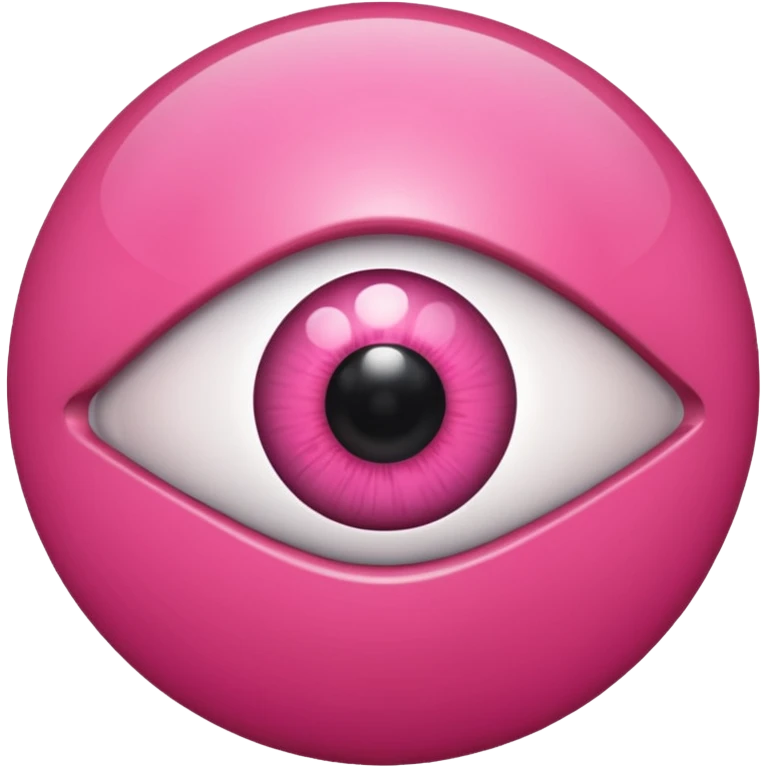 eyeball pink is my new apple emoji