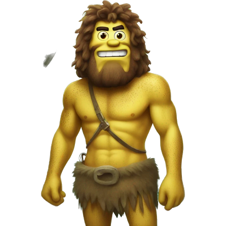 spongebob caveman emoji