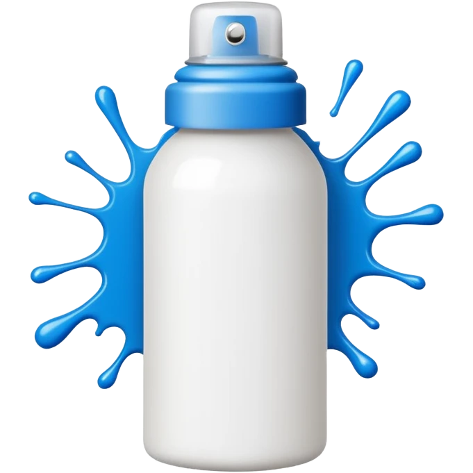 white spray emoji
