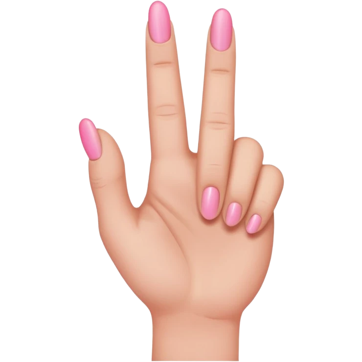 pink  middle finger  emoji
