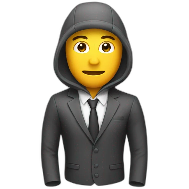 beanie suit emoji