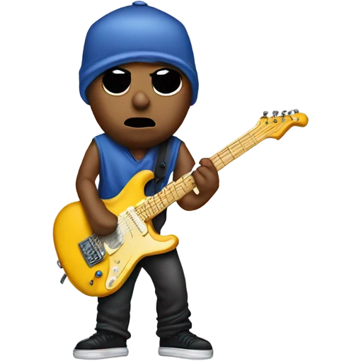 Limp Bizkit guitar player emoji