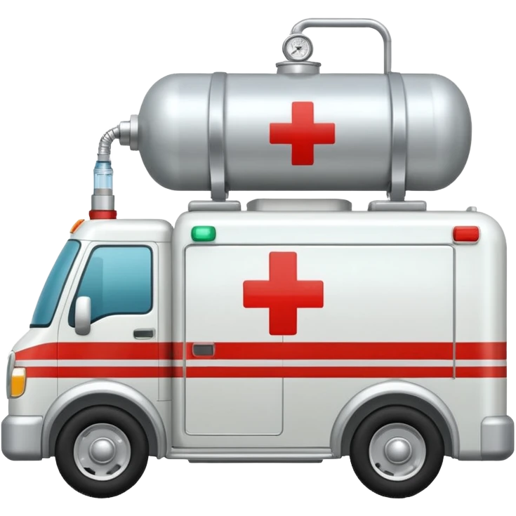  oxygen tank ambulance emoji