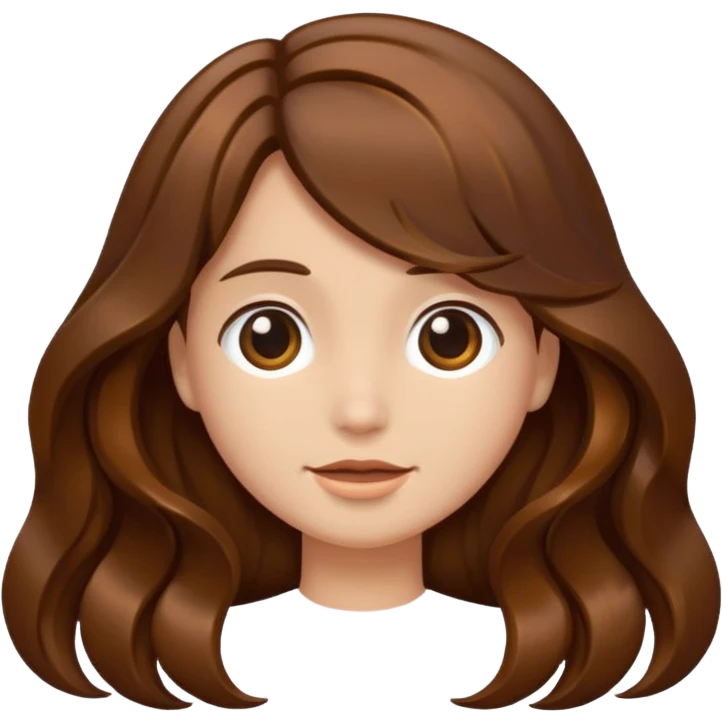 Pelo ondulado emoji