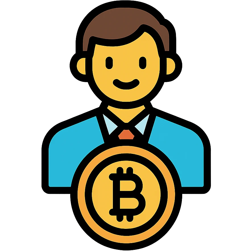 bitcoin man emoji