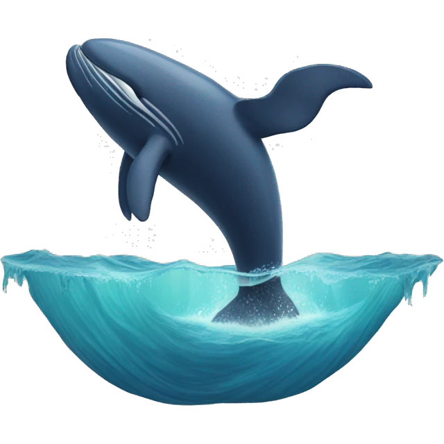Whale tale  emoji