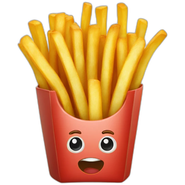 french fries  emoji