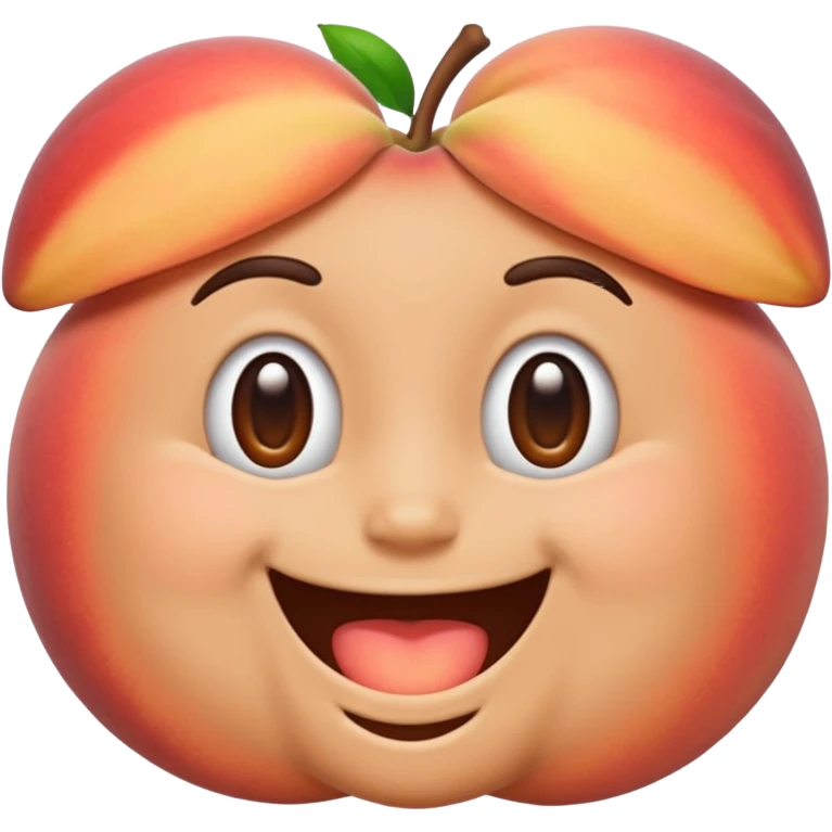 Emoji spreading his buttcheeks emoji