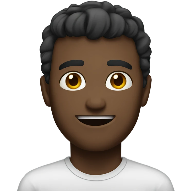 a guy if he was a square  emoji