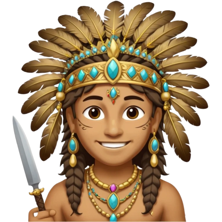 Bes from Egyptian Gods emoji