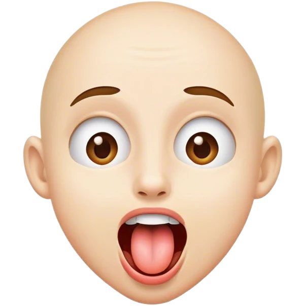 Excited face with tongue sticking out  emoji
