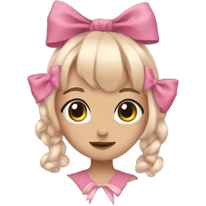 Aesthetic bow emoji