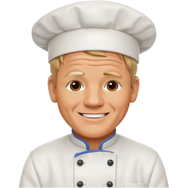 Gordon Ramsay cheerful emoji
