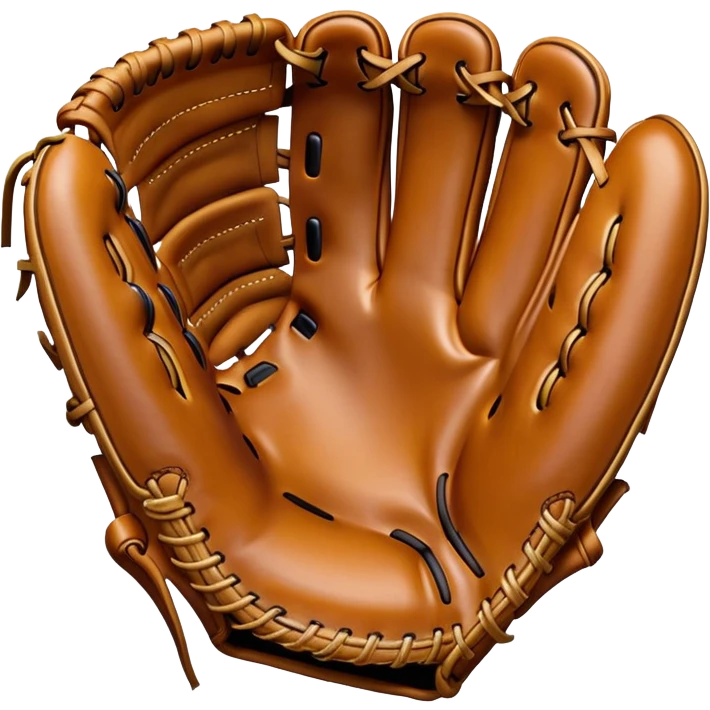 Baseball mitt emoji