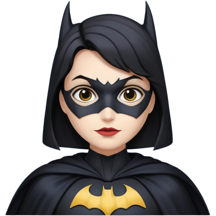 Batman mujer blanca  emoji