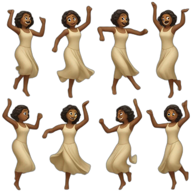miriam dancing biblical emoji