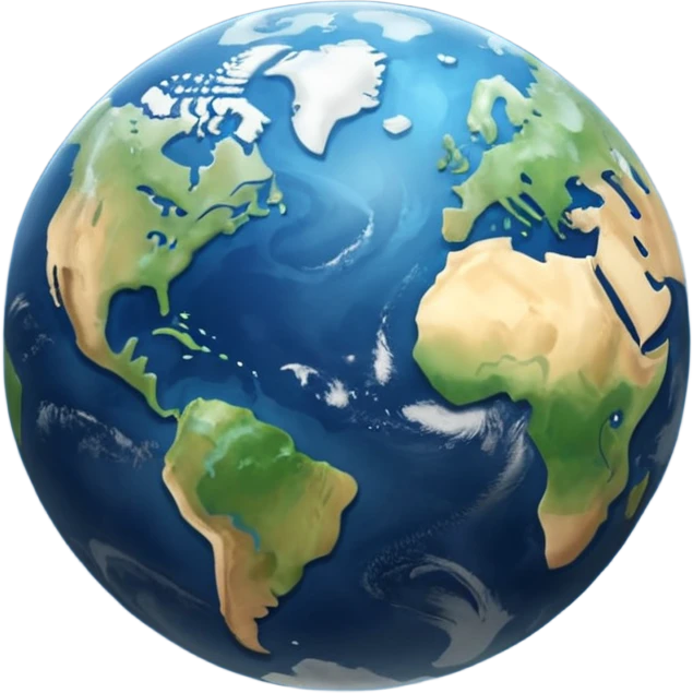 it should not contain earth  emoji