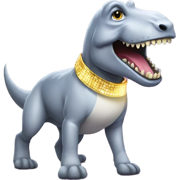 Disco rex emoji