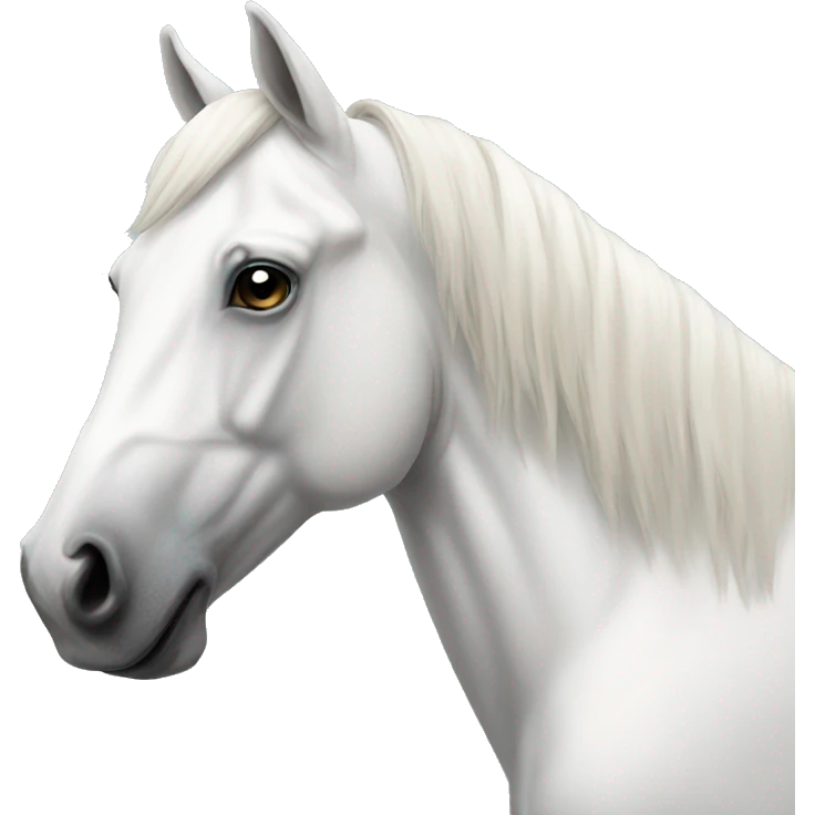 white horse emoji