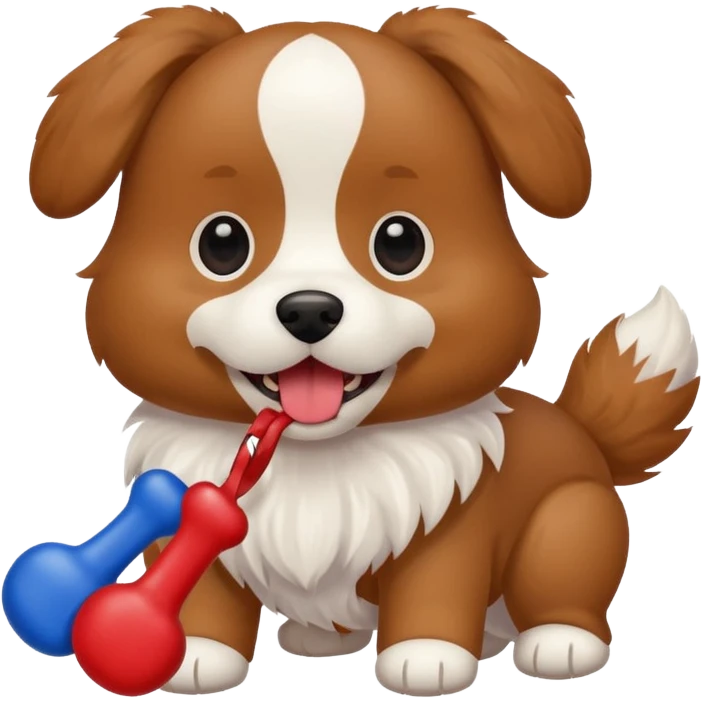 Dog with Toy emoji