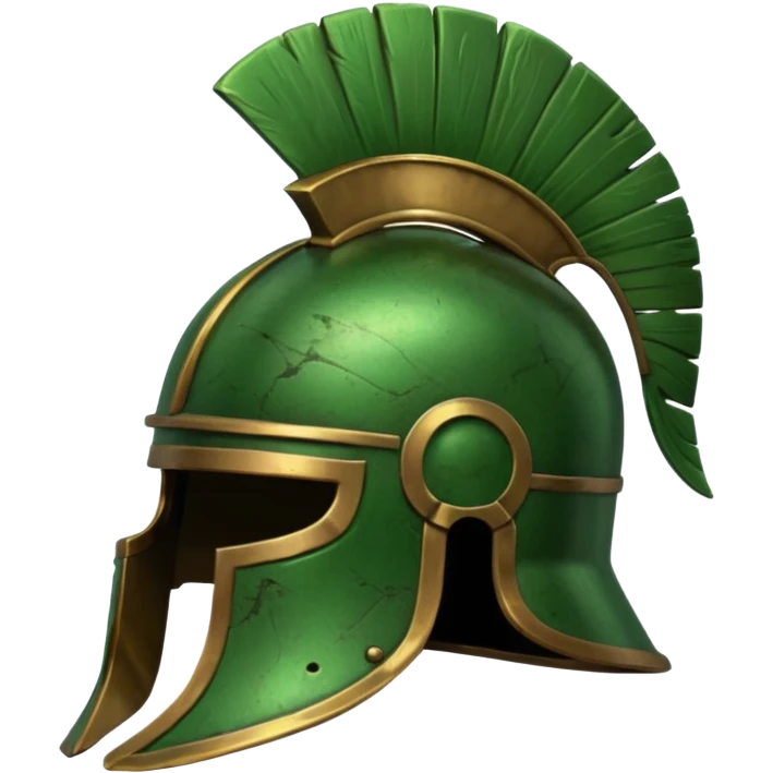 green roman helmate emoji
