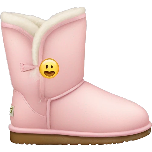 light pink uggs emoji