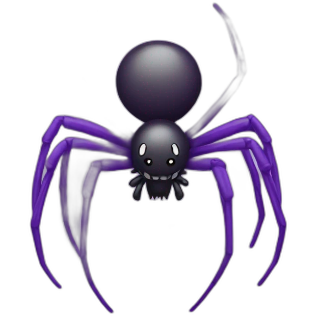 spider purple emoji