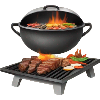 Korean bbq emoji