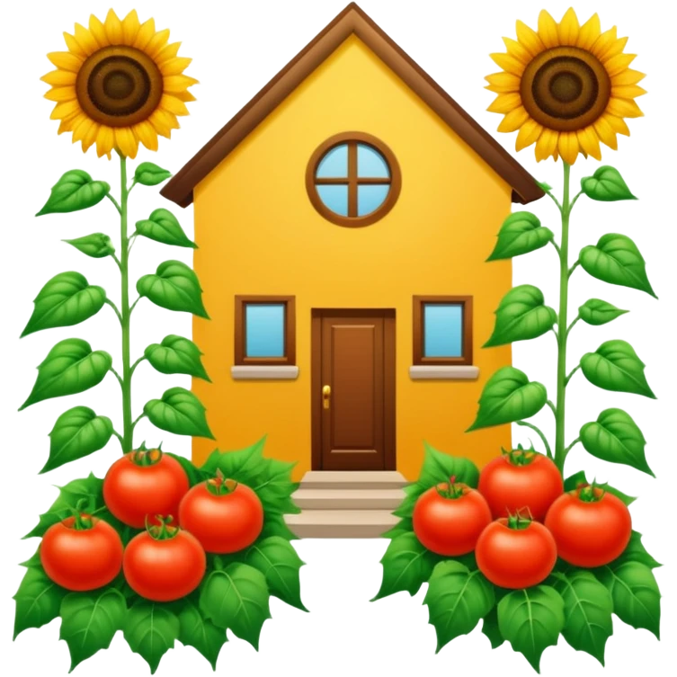 Home garden emoji