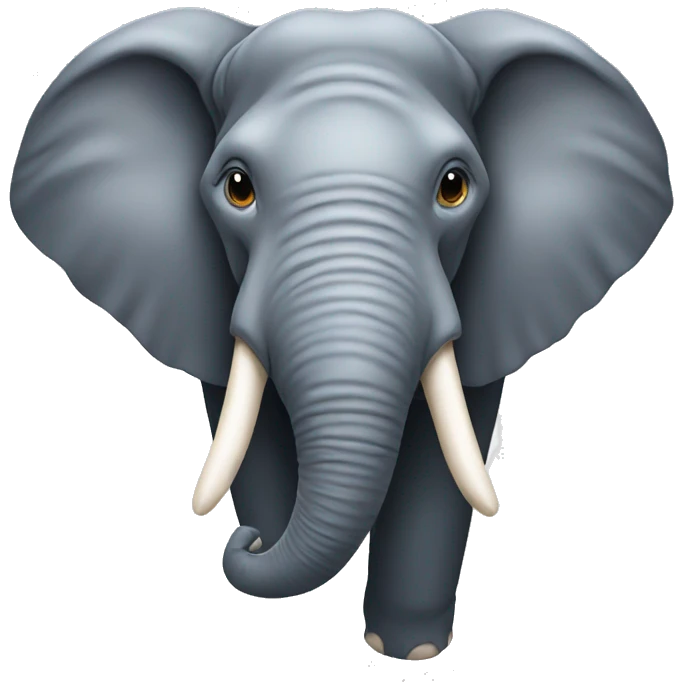 Elephant head  emoji