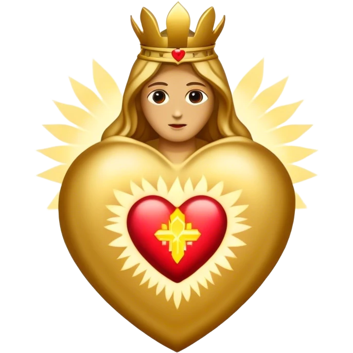 Sacred heart emoji