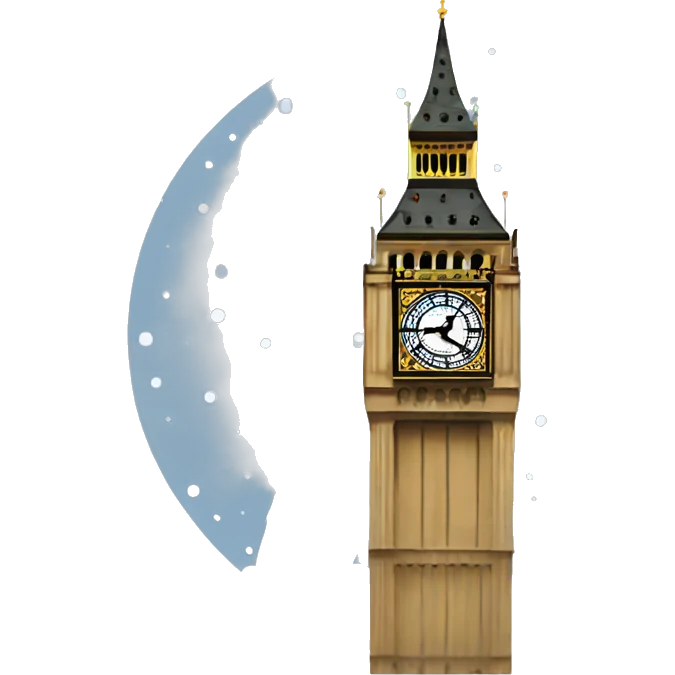Big Ben Christmas  emoji