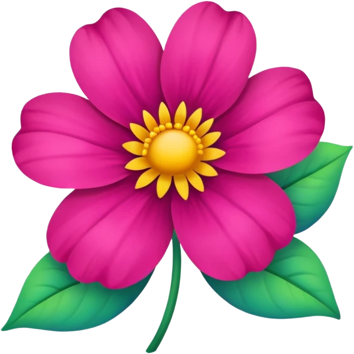 item for flower emoji