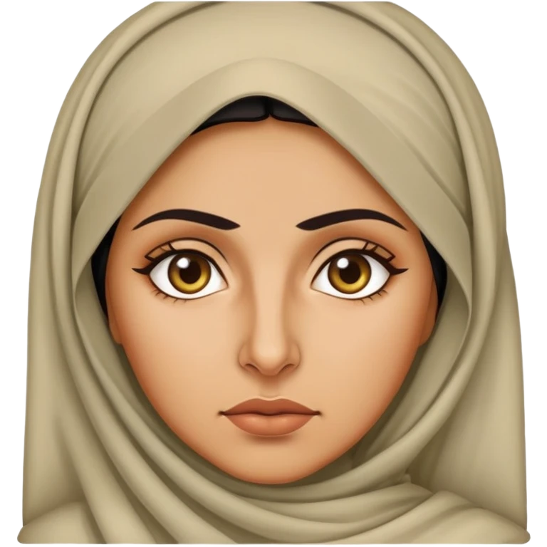 Iraqi woman intense emoji