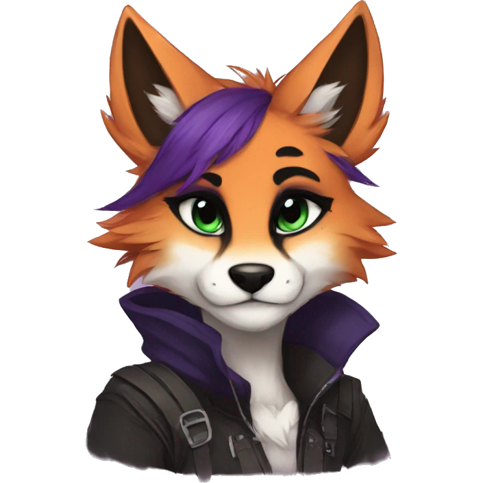 Edgy anthro furry by Falvie, LiLaiRa, AngieWolf emoji