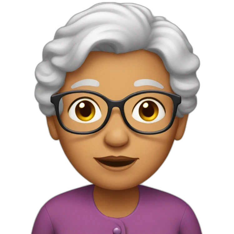 grandma emoji