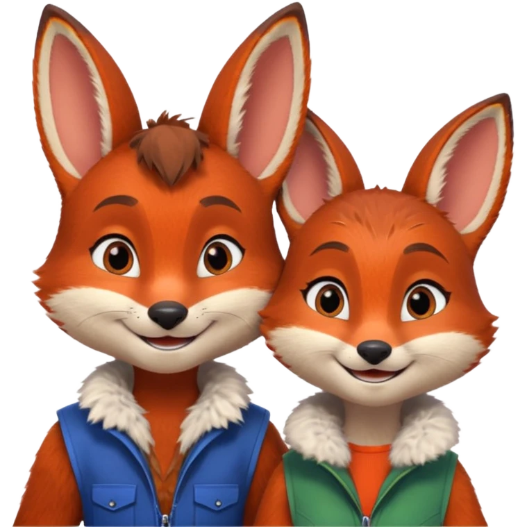 Nick and Judy emoji