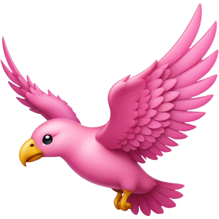 pink-wing emoji