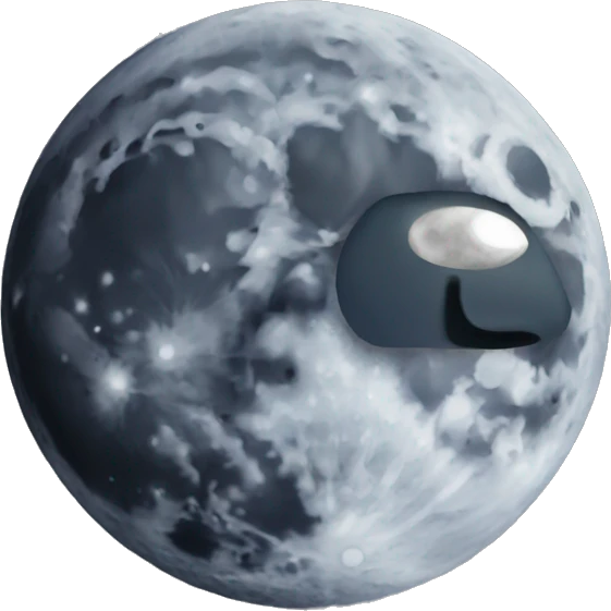 mooon on the place emoji