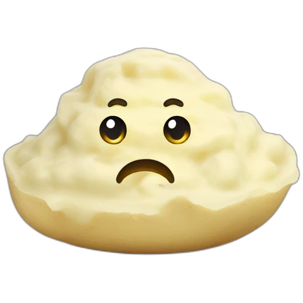 mashed potatoes emoji