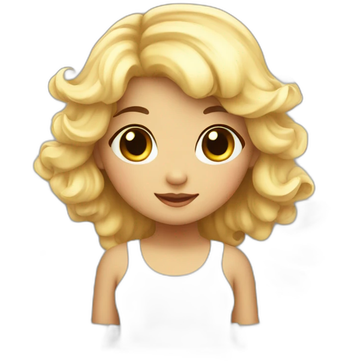 cute angel girl emoji